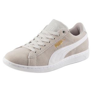 Puma suede nude shoes
